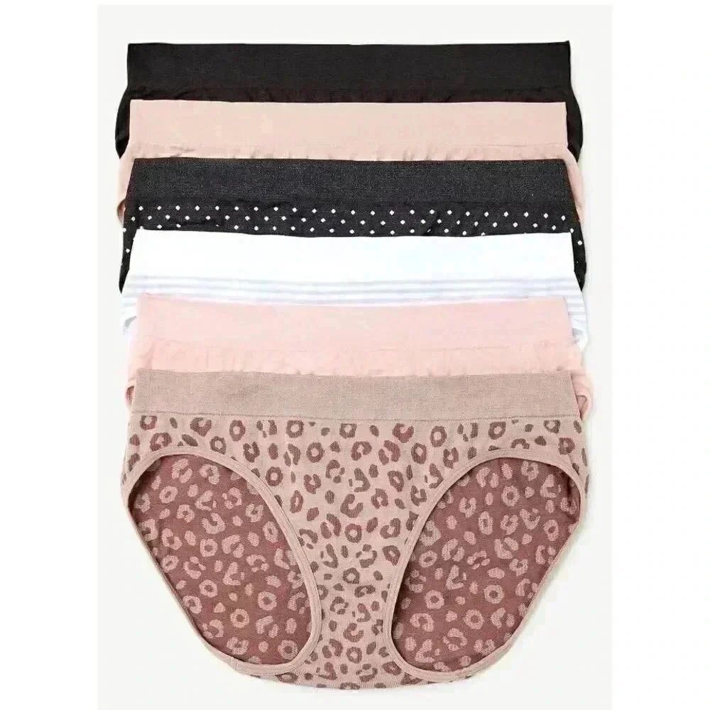Joyspun Women's Bikini Panties 6 Pair New